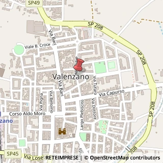 Mappa Via Piave,  33, 70010 Valenzano, Bari (Puglia)