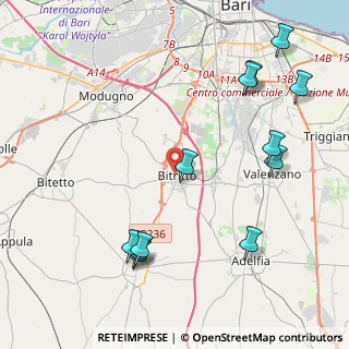 Mappa Via Sant Andrea, 70020 Bitritto BA, Italia (5.38917)