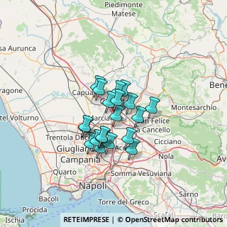 Mappa Via Sandro Pertini, 81020 San Nicola La Strada CE, Italia (9.6575)