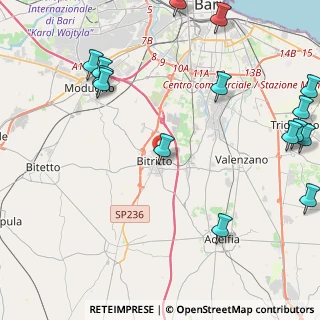 Mappa Via Carlo Alberto, 70020 Bitritto BA, Italia (6.51333)