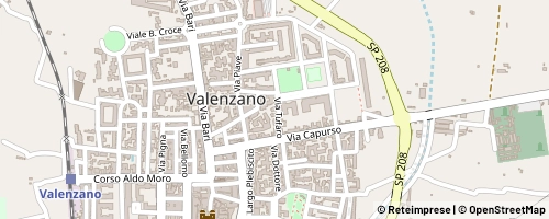 Mappa Valenzano