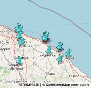 Mappa SS 16, 70042 Capurso BA (13.25786)