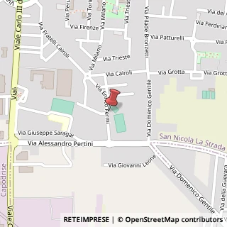 Mappa Via Enrico Fermi, 36, 81020 San Nicola la Strada, Caserta (Campania)