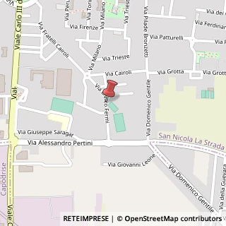 Mappa Via fermi enrico 17, 81020 San Nicola la Strada, Caserta (Campania)