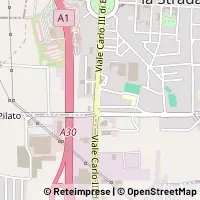 Kaart San Nicola la Strada