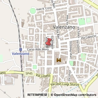 Mappa Corso Aldo Moro, 57, 70010 Valenzano, Bari (Puglia)