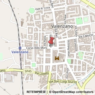 Mappa Corso Aldo Moro, 35, 70010 Valenzano, Bari (Puglia)