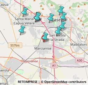 Mappa Via Casa Fusco, 81020 Capodrise CE, Italia (4.06182)