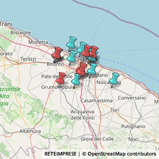 Mappa 70020 Bitritto BA, Italia (8.94056)
