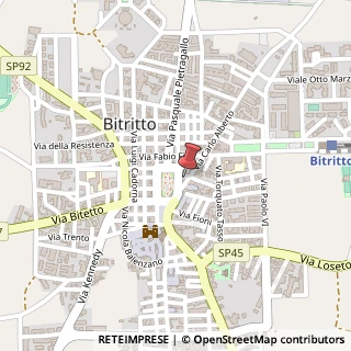 Mappa Via Carlo Alberto, 2, 70020 Bitritto, Bari (Puglia)