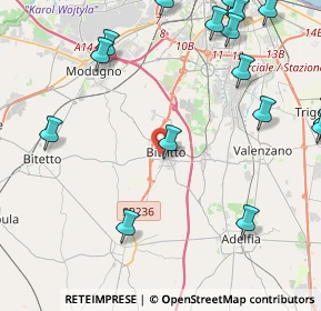 Mappa G. Moscati, 70020 Bitritto BA, Italia (6.6765)