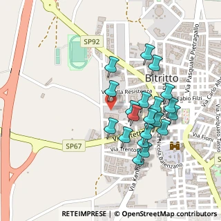 Mappa G. Moscati, 70020 Bitritto BA, Italia (0.2305)