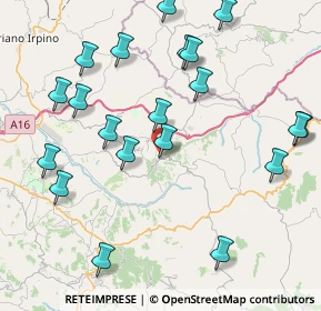 Mappa Via IV Novembre, 83059 Vallata AV, Italia (10.0395)