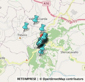 Mappa Via IV Novembre, 83059 Vallata AV, Italia (0.72)