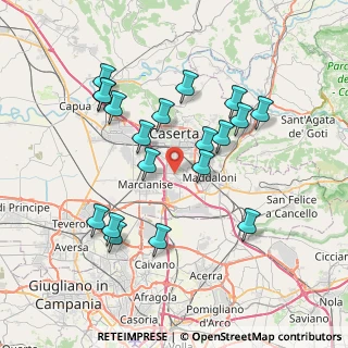 Mappa Via G. Saragat, 81020 Caserta CE, Italia (7.83105)