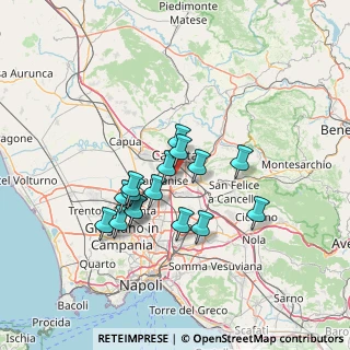 Mappa Via G. Saragat, 81020 Caserta CE, Italia (12.03313)