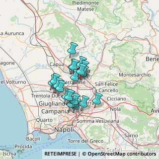 Mappa Via G. Saragat, 81020 Caserta CE, Italia (10.0105)