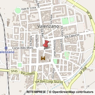 Mappa Via San Rocco, 27, 70010 Valenzano, Bari (Puglia)