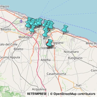 Mappa 70010 Valenzano BA, Italia (7.31)