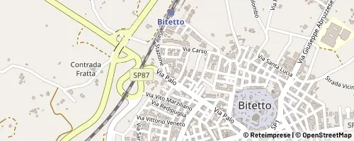 Mappa Bitetto
