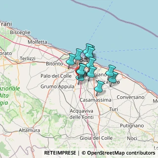 Mappa Via Torquato Tasso, 70020 Bitritto BA, Italia (7.28231)