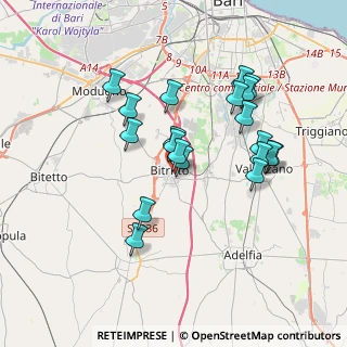 Mappa Vico Bachelet, 70020 Bitritto BA, Italia (3.563)