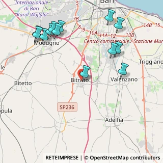 Mappa Vico Bachelet, 70020 Bitritto BA, Italia (5.41462)
