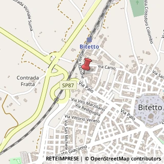 Mappa Viale Stazione, 10C, 70020 Bitetto, Bari (Puglia)