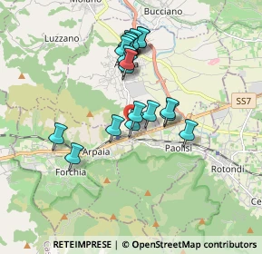 Mappa Via Domenico Izzo, 82011 Arpaia BN, Italia (1.6275)