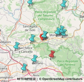 Mappa Via Domenico Izzo, 82011 Arpaia BN, Italia (8.35083)