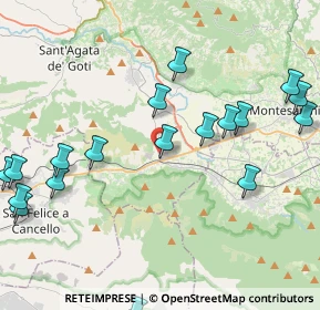 Mappa Via Domenico Izzo, 82011 Arpaia BN, Italia (5.55111)