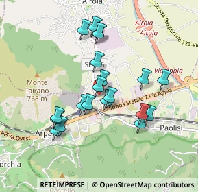 Mappa Via Domenico Izzo, 82011 Arpaia BN, Italia (0.876)