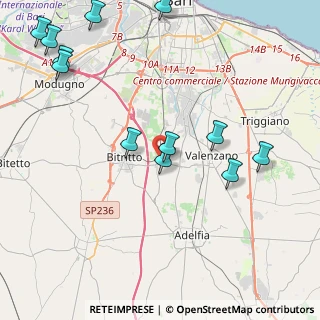 Mappa Via Raffaele Perrone, 70129 Bari BA, Italia (5.5)