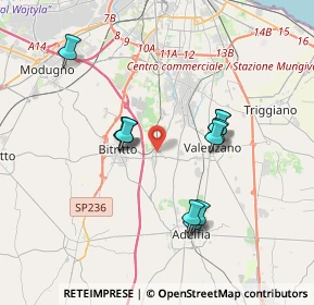 Mappa Via Raffaele Perrone, 70129 Bari BA, Italia (3.50545)