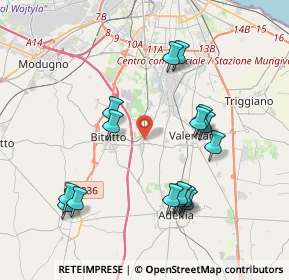 Mappa Via Raffaele Perrone, 70129 Bari BA, Italia (4.27625)