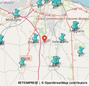 Mappa Via Raffaele Perrone, 70129 Bari BA, Italia (6.599)