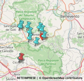 Mappa Via Campanino, 83018 San Martino Valle Caudina AV, Italia (6.69091)