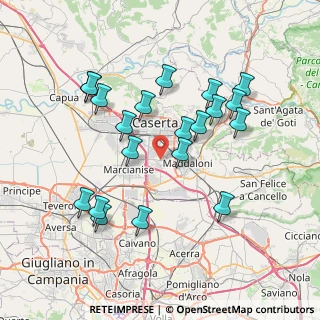 Mappa Via Alessandro Pertini, 81020 Caserta CE, Italia (7.9075)