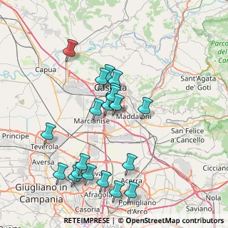 Mappa Via Alessandro Pertini, 81020 Caserta CE, Italia (8.388)