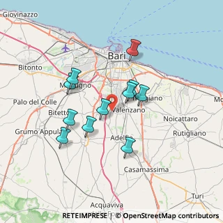 Mappa Via Umberto Minervini, 70121 Bari BA, Italia (6.38091)