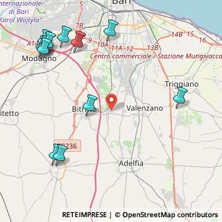 Mappa Via Umberto Minervini, 70121 Bari BA, Italia (6.2925)
