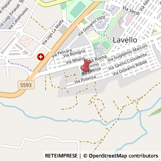 Mappa Via Puglia,  3, 85024 Lavello, Potenza (Basilicata)