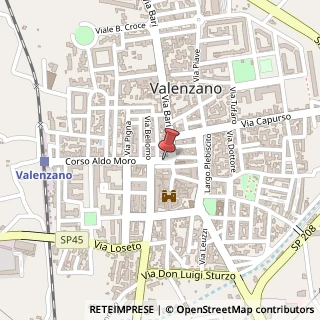 Mappa Corso Aldo Moro,  11, 70010 Valenzano, Bari (Puglia)