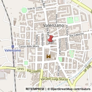 Mappa Via Bari,  17, 70010 Valenzano, Bari (Puglia)