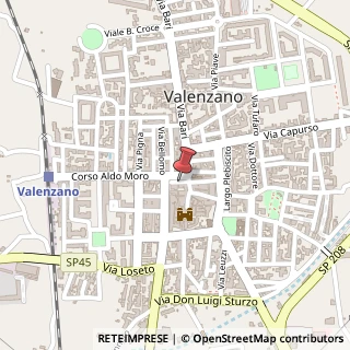 Mappa Via San Rocco, 15, 70010 Valenzano, Bari (Puglia)