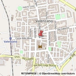 Mappa Corso Aldo Moro, 20, 70010 Valenzano, Bari (Puglia)