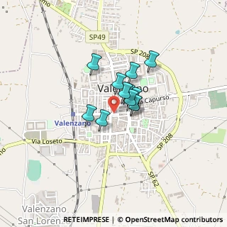 Mappa Via Bellomo, 70010 Valenzano BA, Italia (0.25)