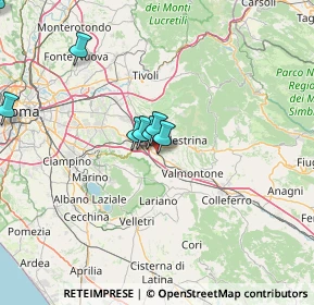 Mappa Via Valle Casa Romana, 00030 San Cesareo RM, Italia (21.92091)