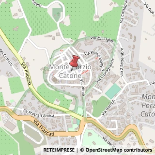 Mappa Via Matteotti, 3, 00040 Monte Porzio Catone, Roma (Lazio)