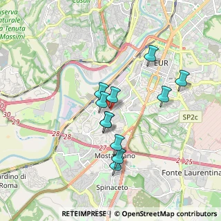 Mappa Via del Pianeta Giove, 00144 Roma RM, Italia (1.58818)